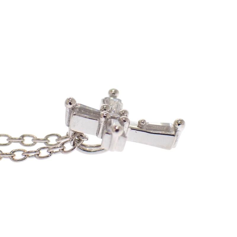 STAR JEWELRY Necklace K18 White Gold/diamond Women