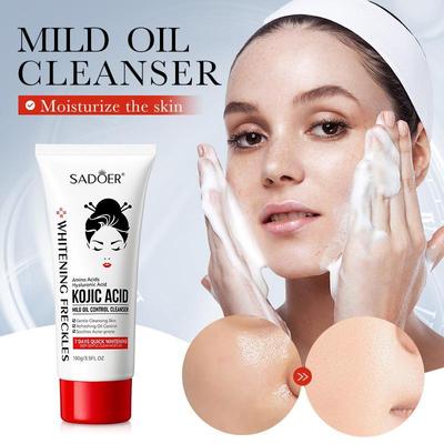 Detergente delicato per il controllo dell'olio all'acido cogico Detergente pulito non irritante
