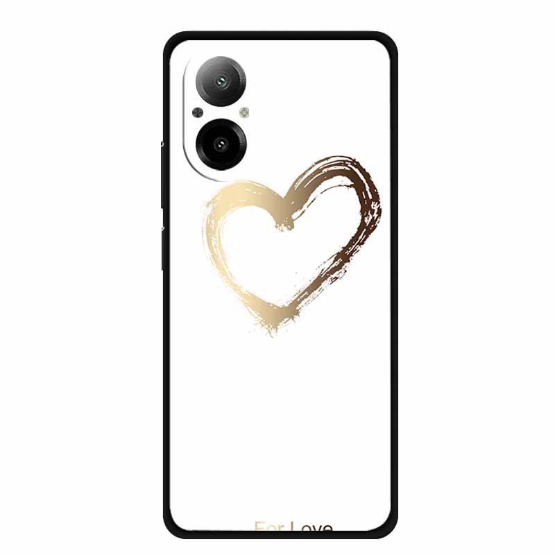 Pro Realme C67 4G Pouzdro Luxusní Měkký Silikon TPU Pouzdra na Telefon Zadní Kryt Pro RealmeC67 C 67 4G RMX3890 Nárazuvzdorné Láska Roztomilé funda