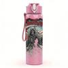 1PC Dark Skull Gothic Retro Art Print 750ml Portable Sports Water Bottle Leakproof Gym Outdoor Travel Drink Cup