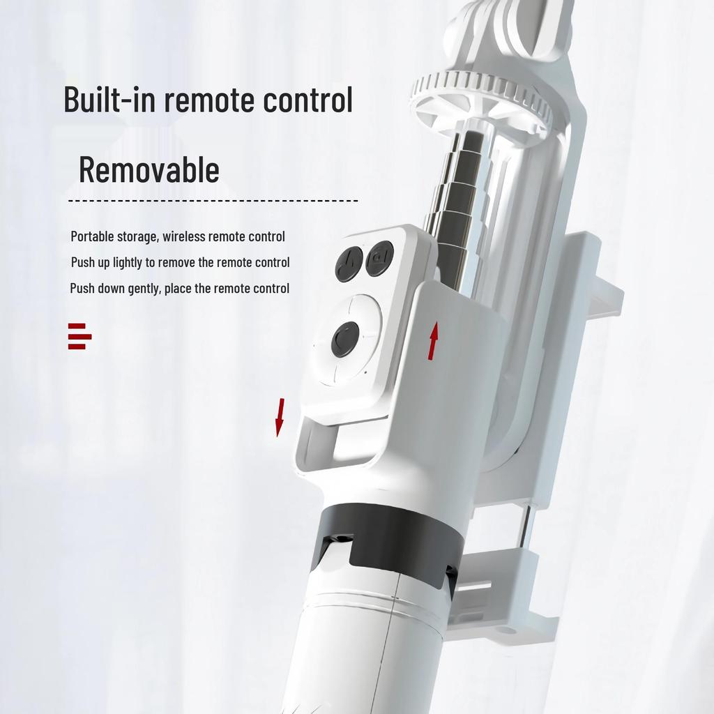 Top-Selling Bluetooth Selfie Stick with Retractable Tripod & Anti-Shake Gimbal