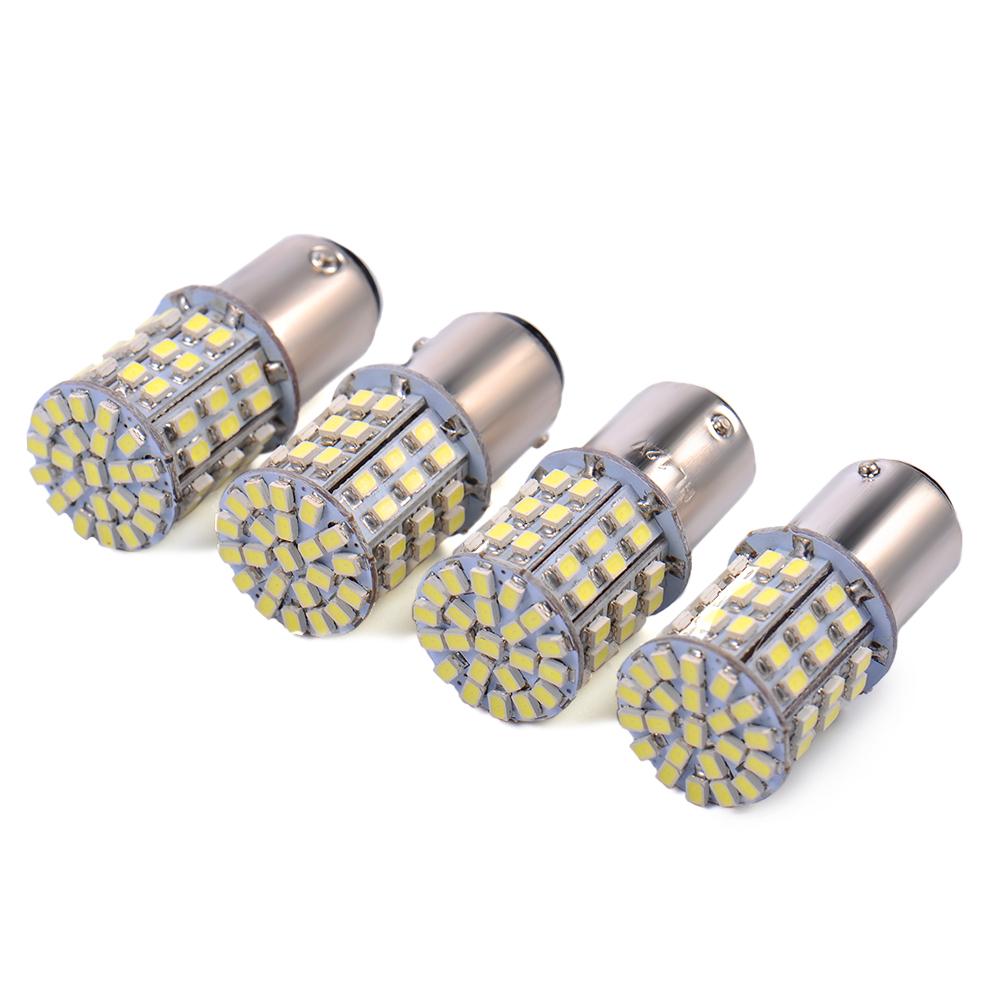 1157 BAY15D P21/5W BAZ15D P21/4W BA15D 5050 Auto LED White Red 12V 24V Ship Boat Truck Van Car Brake Stop Tail Light Lamp