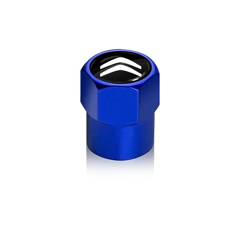 4pcs car wheel tire metal valve cover Defender decorative For Citroen C1 C2 C3 C4 C5 C6 C8 C4L DS3 DS4 DS5LS DS6 Accessories