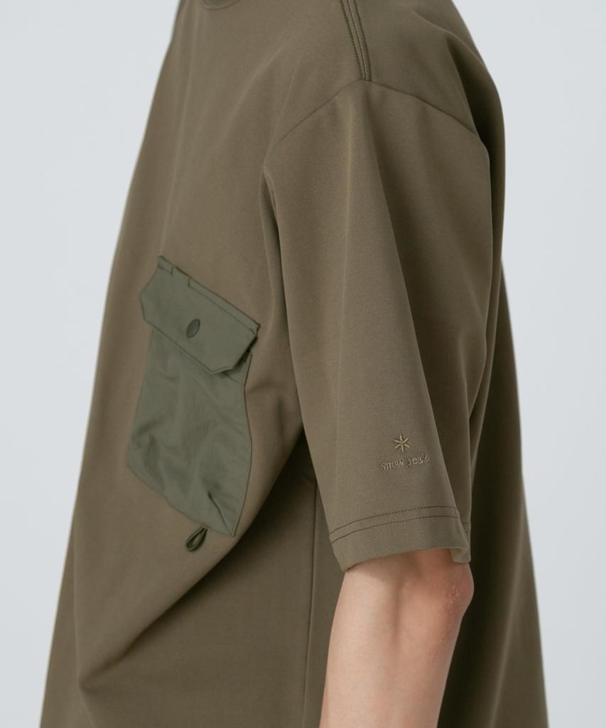 Snow Peak Insect Shield T-Shirt, size LOLIVETS-25SU001, perfect for festivals, camping, and outdoor activities