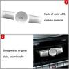Jaronx Compatible with Mercedes Benz Radio Button Cover Stickers, X204/W204 Radio ON Volume Button Sticker Cover for Mercedes B W246/C W204/ E W212/