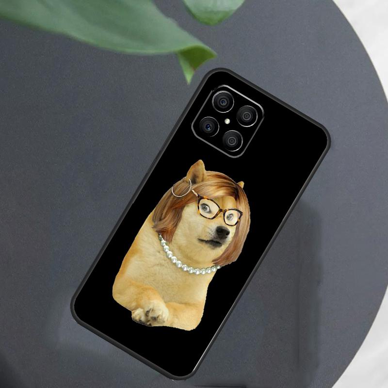 Cheems Doge Meme Funny Doggy For Honor Magic 5 6 7 8 Pro Case For Honor 400 200 50 70 Lite X8c X8b X9a X9b X9c X9d Win RT