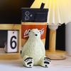 Creative Resin Polar Bear Phone and Tablet Stand Holder Craft