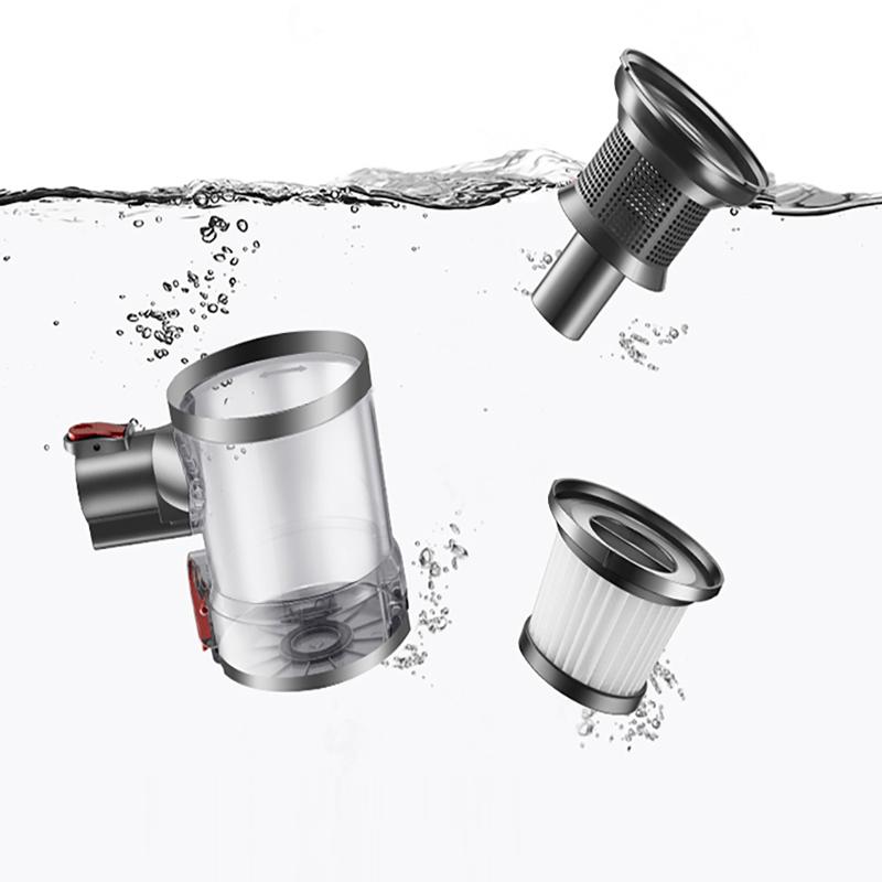 Powerful vacuum cleaner 9000Pa, 2200mAh wireless lithium battery, wet and dry, with deep mite removal brush, 150W