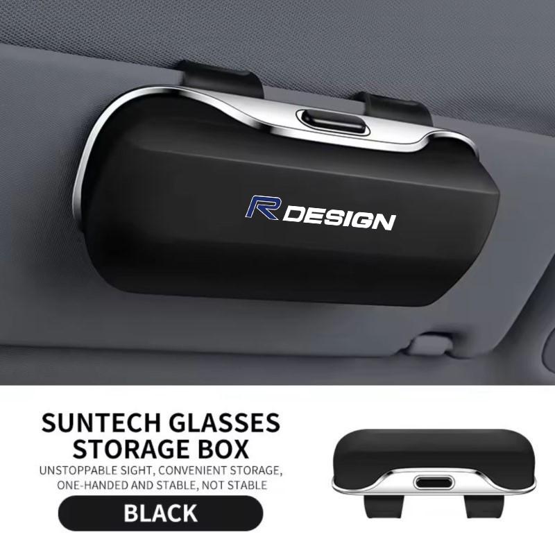 For Volvo XC40 XC60 XC70 XC90 S40 S60 S90 V40 V50 V60 V90 Car Visor Sunglasses Glasses Case Glasses Holder Clip Box Accessories