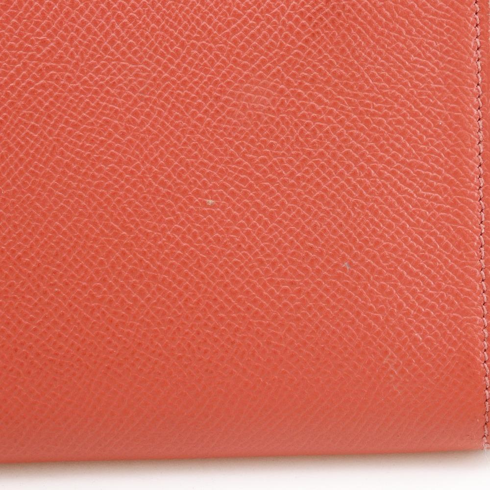 HERMES Azap long silk in Purse Rose Jaipur pink Epsom Women Used