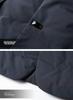 Men's Lightweight Down Jacket with Scarf Collar - Fall/Winter 2025 Collection, Casual Suit Style for Middle-Aged and Young Adults.