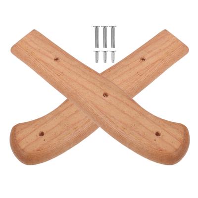 Knife Handle Wooden Handle Replacement Kitchen Knife Handle DIY Knife Handle Kit Non-Slip Grip Chef Knife Wood Handle for Knife
