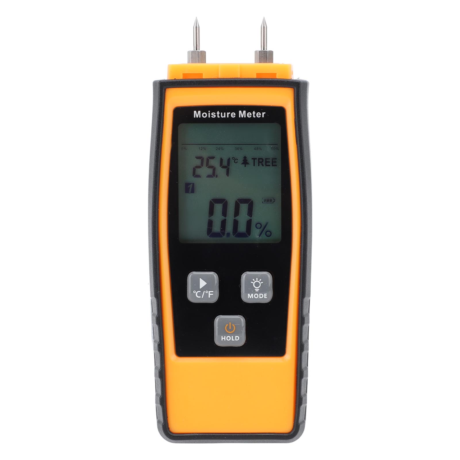 

Wood Moisture Meter Pin Type Digital Moisture Detector Water Leak Humidity Tester for Wood Wall