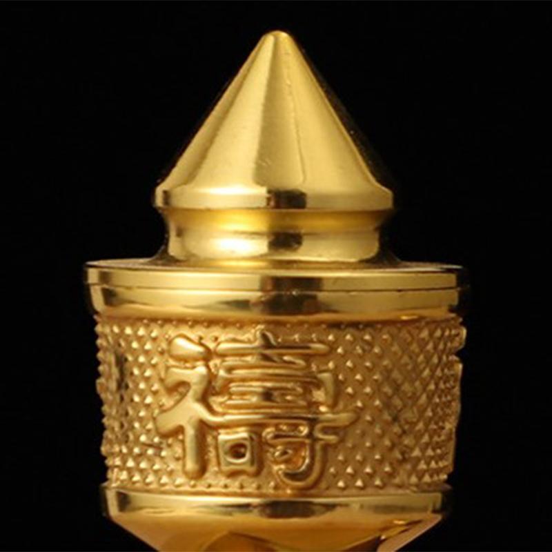 Buddhist Feng Shui Brass Five Element Pagoda-Amulet Pagoda Heaven And Earth