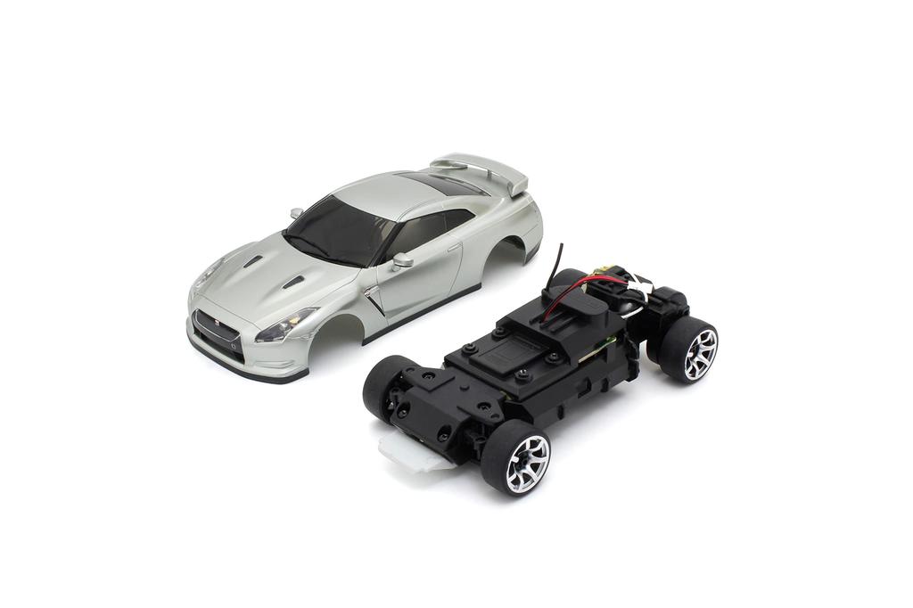 Kyosho Egg First Minute Scale RC Nissan Silver 66608 1/28 GT-R (R35)