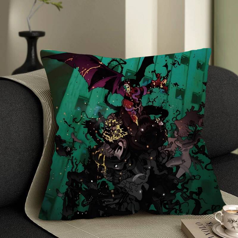 Devilman Cartoon Crybaby Office Cushion Pillowcase Car Cushion Cover45X45CM Lumbar Pillowcase Sofa Pillowcover