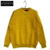 ROBERTO COLLINA RF29001 Yellow Superkit Mohair Shaggy Knit Tops 48 yellowUsed