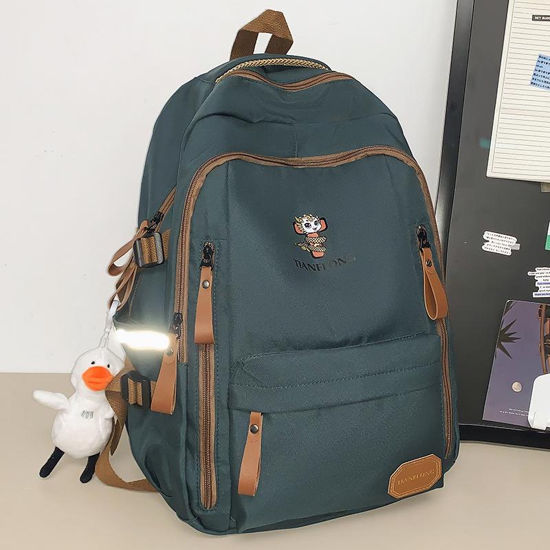 Schoolbag Children Elementary School Students Girls College Students Junior High School Students High School Boys Large Capacity Backpack
