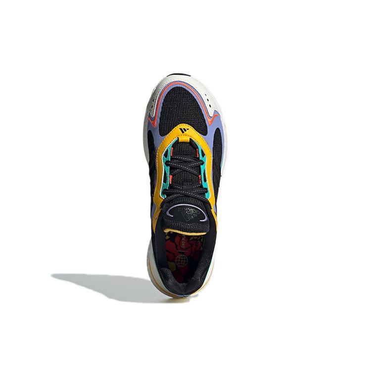 Adidas Sn1997 Shoes Comfortable Fabric Durable Low-Top Casual Running Shoes Women Shoes Black Purple Yellow GW2735