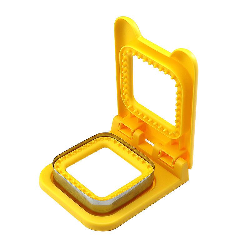 1pc Stainless Steel Sandwich Maker Sealing Mold Toast Edge Wrapping Sandwich Cutter and Sealer DIY Bread Cutter