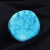 Blue Turquoise Oval Cut 74.25 Ct Arizona Slab Crystal Natural Loose Gemstone