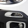 Turning Light Lamp Cover Trim For Jeep Renegade 2014 2015 2016 2017 2018  Chrome Car Turn Lights Bezel Trims Accessories