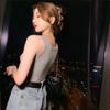 Threaded Anti-walking Sleeveless Thin Section Bottom Camisole Female Summer Spring Outside Inside Wear Tank Top