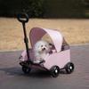 Leichter Haustierkinderwagen Faltbarer Haustier-Schiebewagen Kleiner Haustierwagen Für Hunde Katzen Teddybären