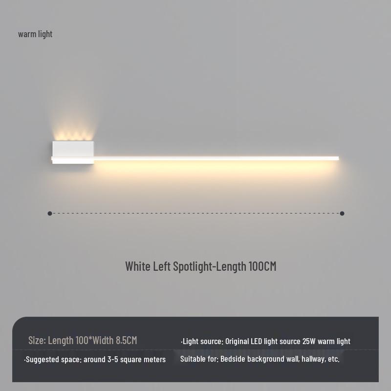 2025 Minimalist Strip Wall Light for Living Room & Bedroom