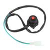 22mm Motorcycle Kill Switch 64cm Wire Length Universal Motorbike Engine Kill Stop Switch Horn Button Red