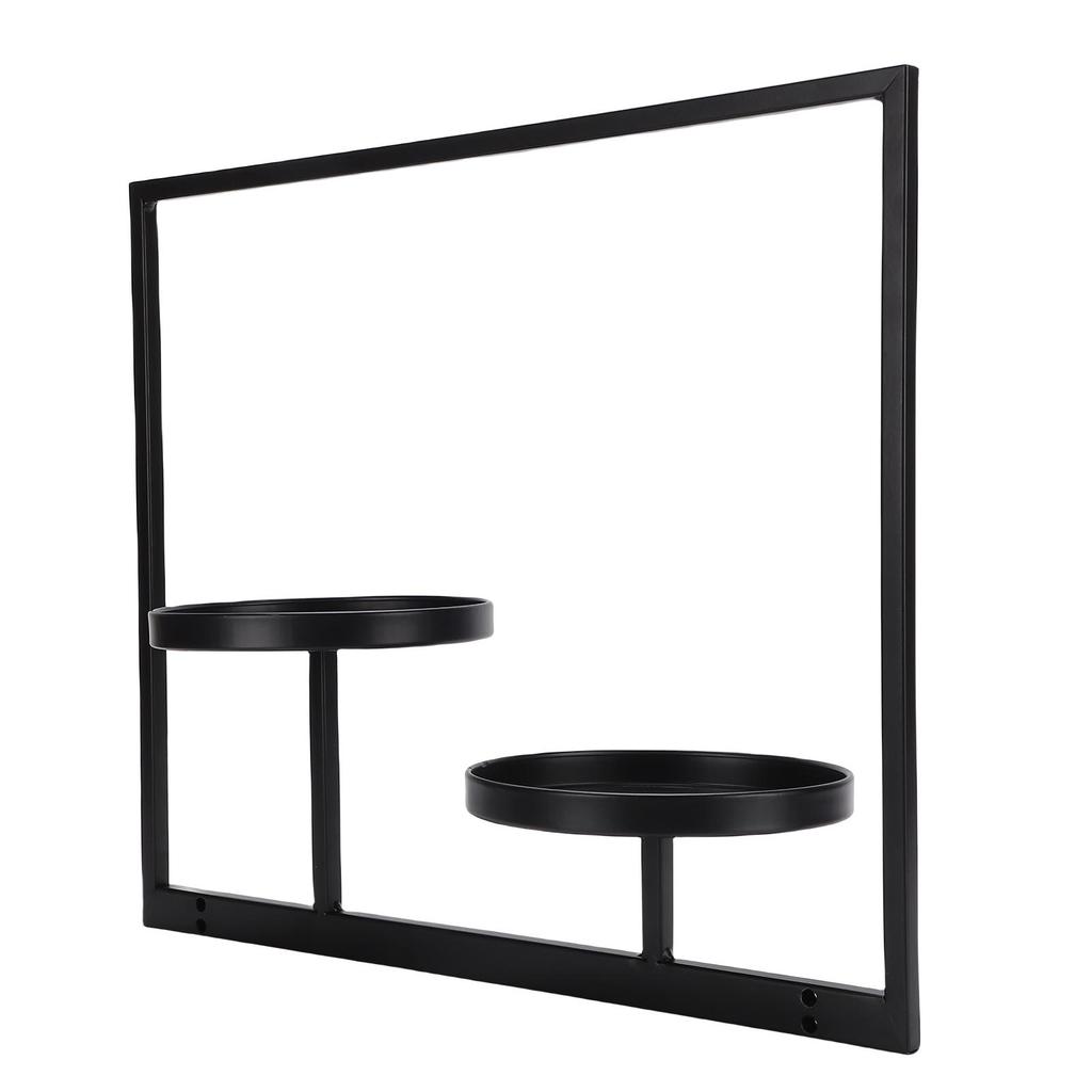 Wandpflanzenhalter Kreativer Platzsparender Stabiler Metall-Bilderrahmen Wandpflanzenregal für Wand-Fensterdekoration