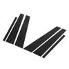 6 Pcs Gloss Black Door Window B C Pillar Post Trim Car Accessories Replacement For 5 Series F10 4