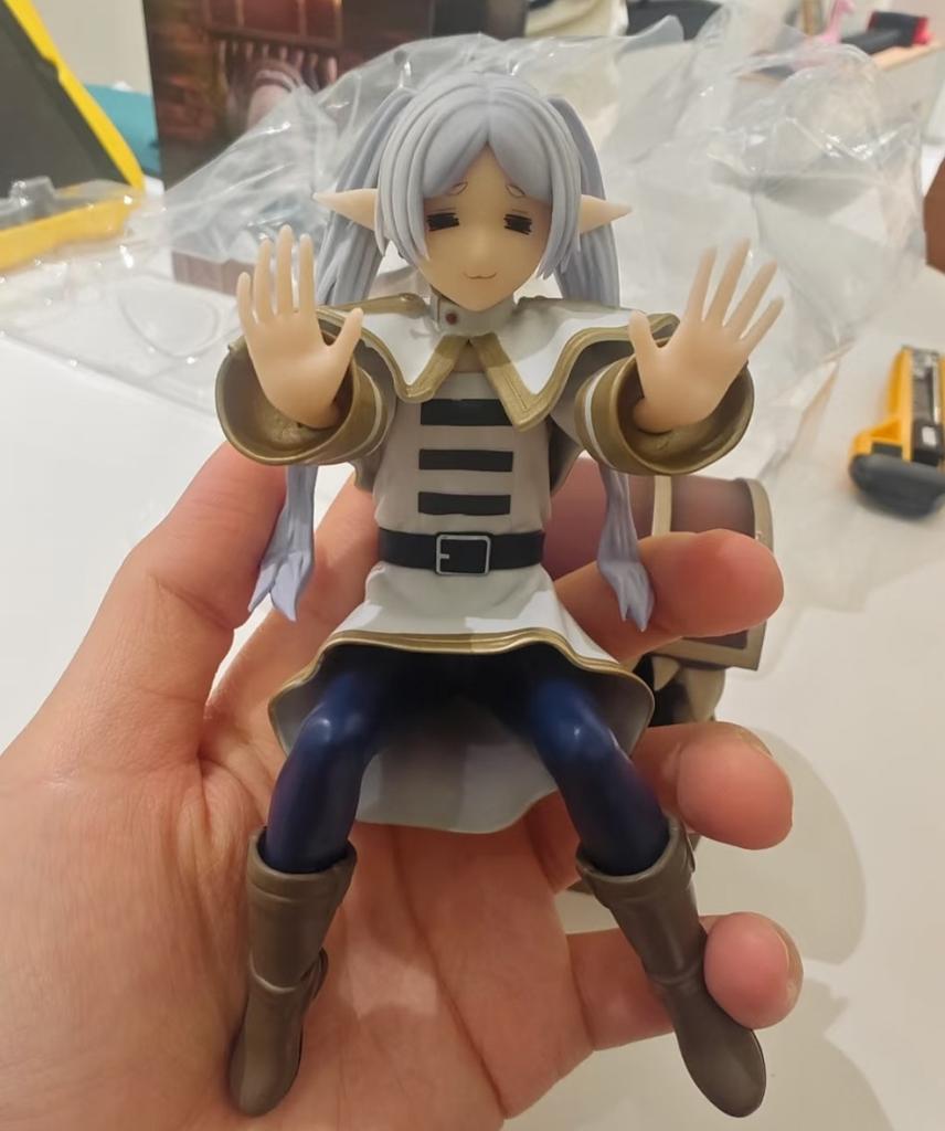 مصباح شخصية أنمي فرييرين: ما وراء نهاية الرحلة البحث عن الكنز فرييرين كرتون كاواي نموذج دمية لعبة مجموعة