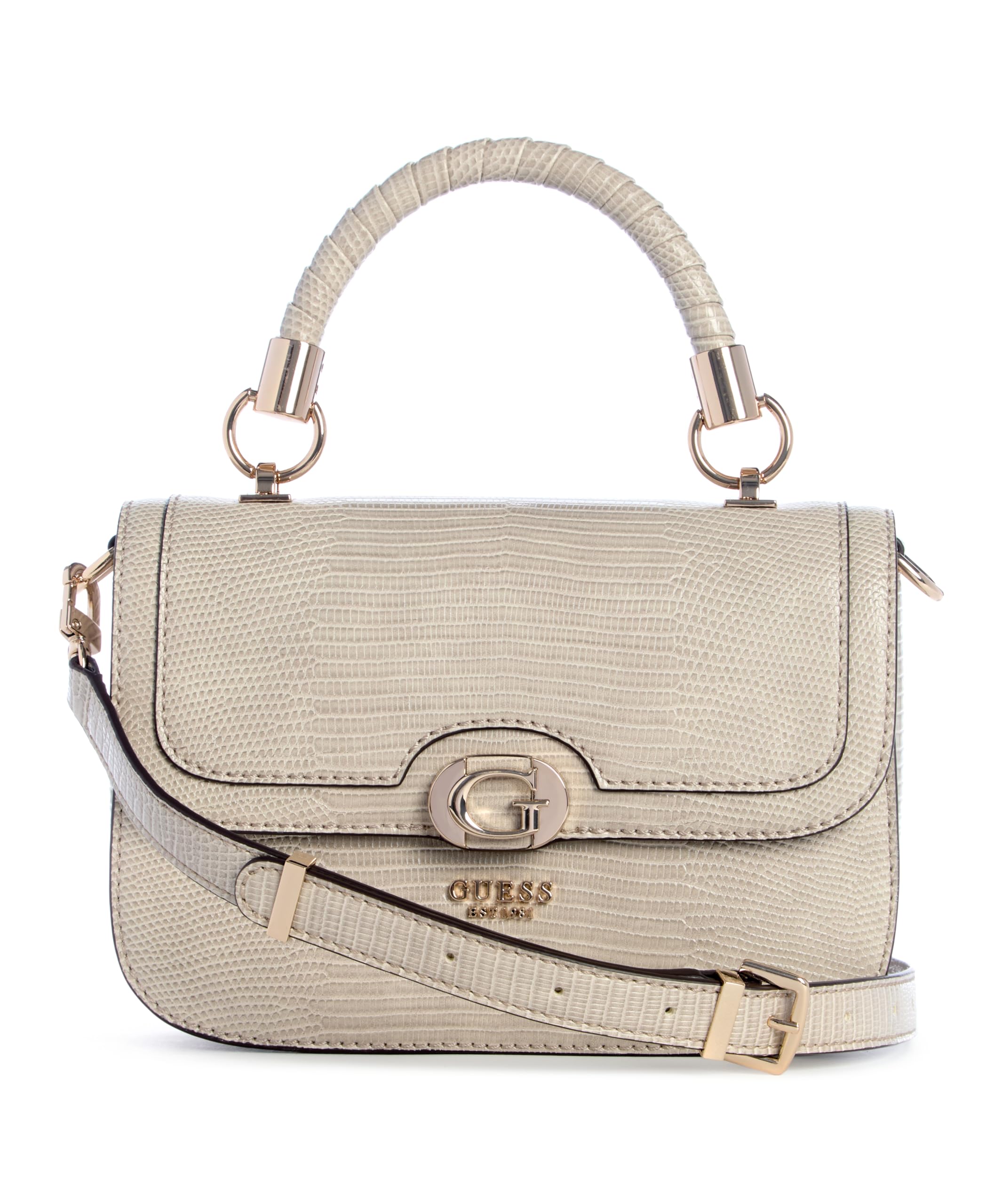 

Handbags ORLINA TOP HANDLE FLAP TAU [GUESS] Women s
