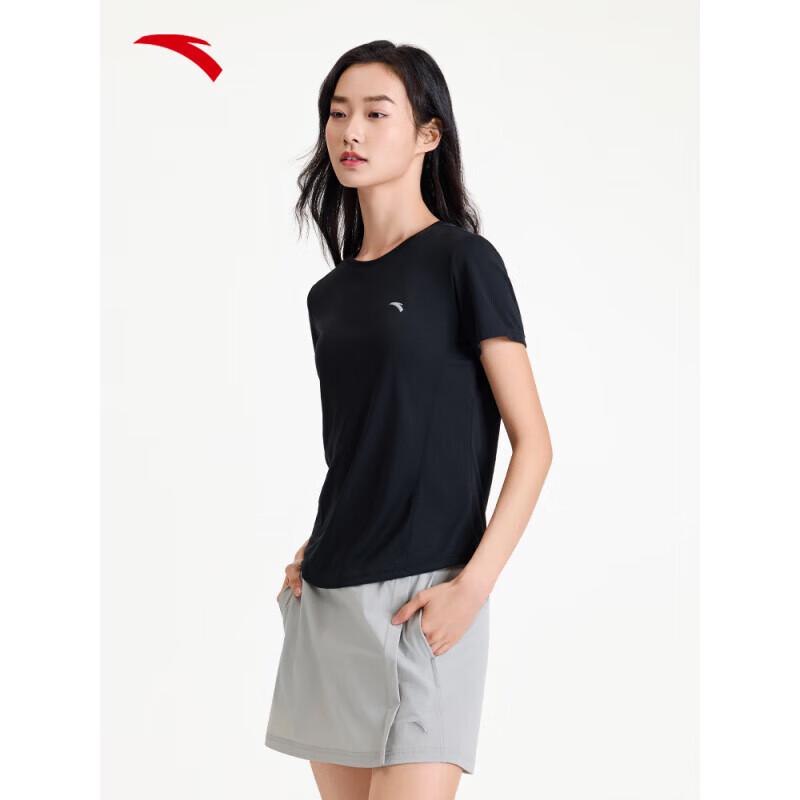 Anta Women s Quick-Dry Running & Yoga T-Shirt S