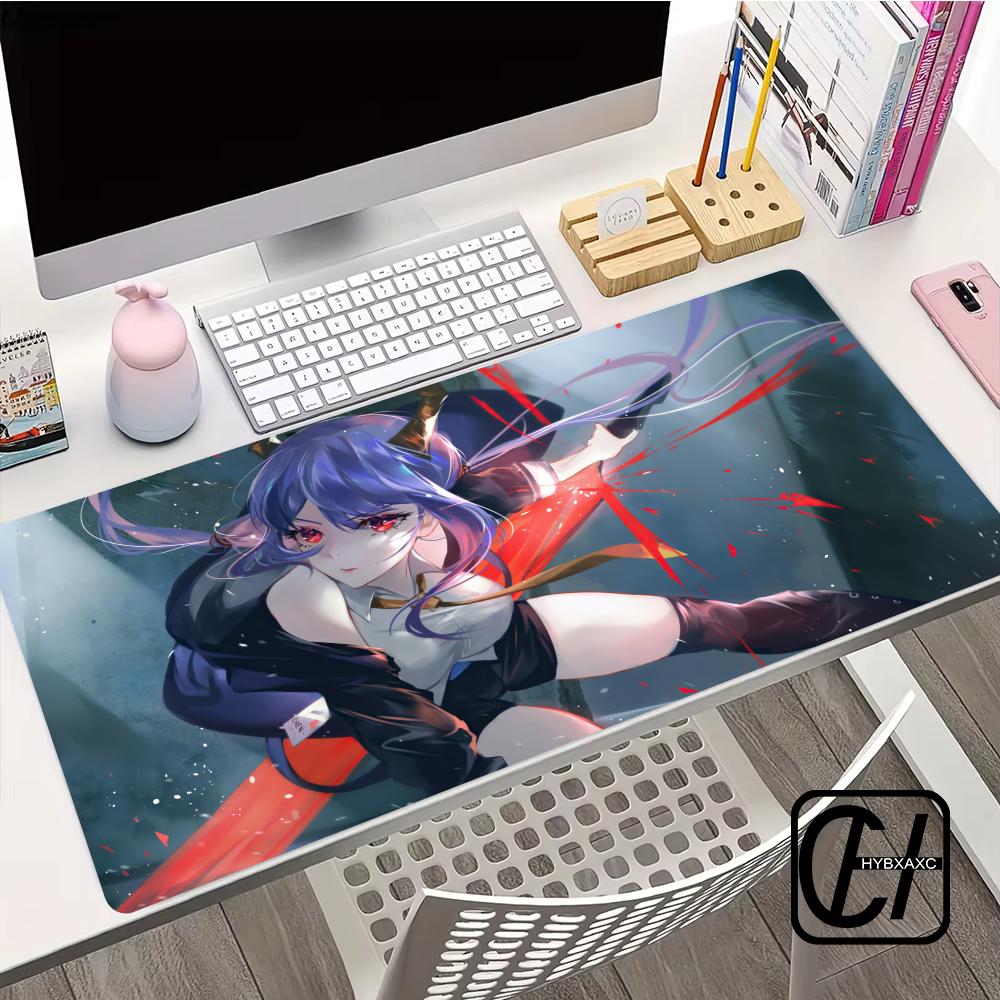 Anime Girl Mouse Pad Cute HD Mousepad Pad Extended Gaming Keyboard  LargeMousepad 90x40cm XXL Gamer Mousepad