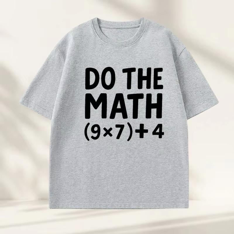 Funny "Bruh What The Six Seven?" 6 7 Meme T-Shirt Short Sleeve Pure Cotton Round Neck Casual Fashion Tshirt Outdoor Clothing
