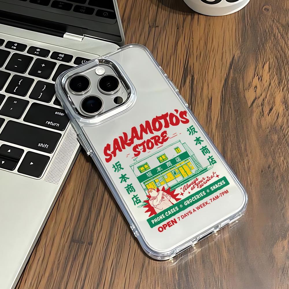 

SAKAMOTOS DAYS Phone Case for Xiaomi Redmi A3 A5 10C 12 13 13C 14C Note10 11 12 13 14 Pro Plus 4G 5G Transparent Soft Cover Redmi 9A 4G