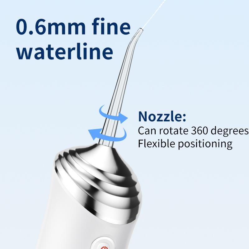 2026 New Portable Water Flosser Oral Irrigator USB Charging Wireless Teeth Cleaner for Home Travel Daily Dental Care