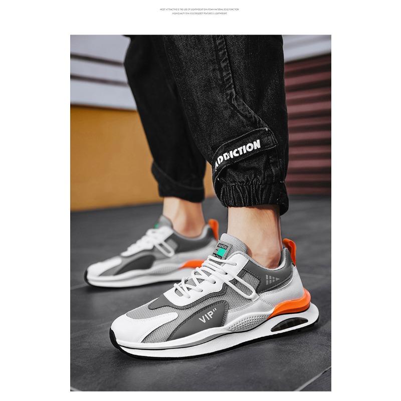 Men's Winter Breathable Mesh Casual Running Sports Shoes, Height-Increasing Popular Dad Trendy Footwear.