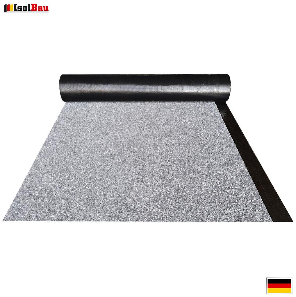 IsolBau V60 S4 Heat-Sealable Roofing Paper Slate Roofing Pappe Gray 5m²