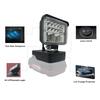Work Light Compatible PARKSIDE X20V TEAM 20V Lithium Battery Rechargeable Jobsite Light