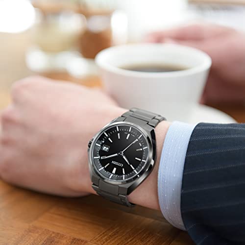 Citizen ATTESA Eco-Drive Funkgesteuerte Uhr mit Direct Flight und Zeigeranzeige, CB3015-53E, Herren