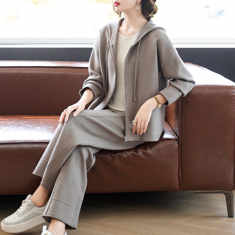 

Женский повседневный спортивный костюм-двойка с капюшоном 3XL