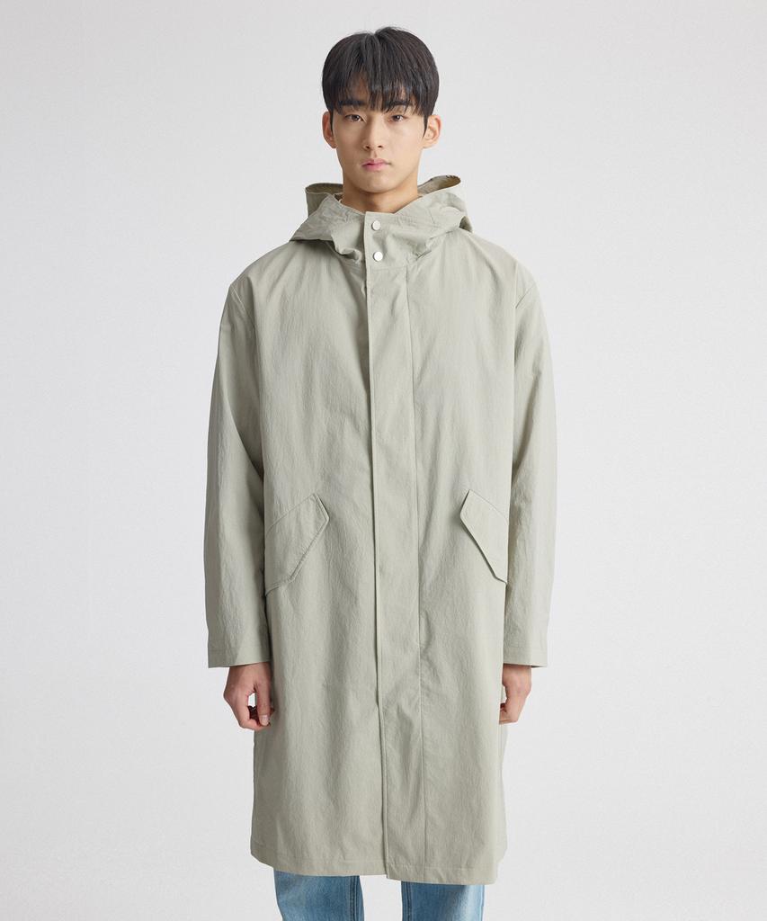 Stco Hoodie Field Coat Beige (Oversized) Sctva71Osd