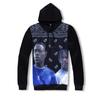 Men's Black Baseball Jacket Sports Hoodie - European & American Style