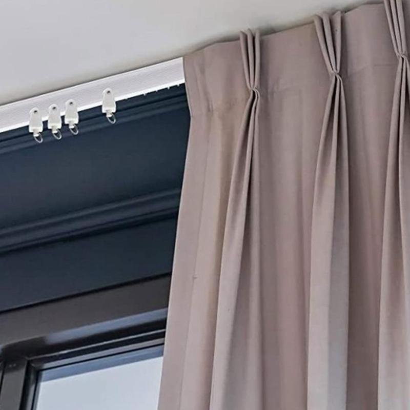 5 Meter Ceiling Curtain Track Kits with Rollers Hook and Brackets Flexible Bendable Rails Accessories for Home Decors