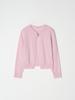BEMUSE MANSION Camelia Knit Cardigan - Pink