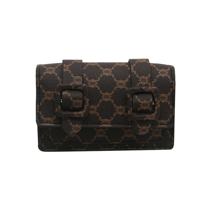 Mini Retro Pu Handbag With Stitching For Casual Streetwear Fashion