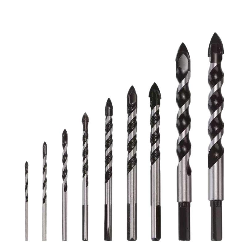 Tile and Concrete Triangle Drill Bit for Glass & Woodworking - Electric Hole Punching Tool